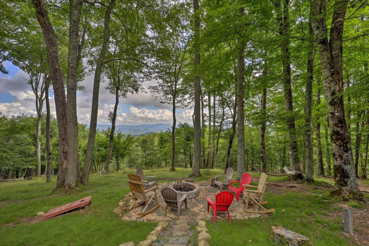 Beech Mountain Cabin Retreat With Hot Tub And Views! Luaran gambar