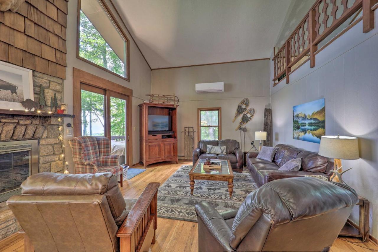 Beech Mountain Cabin Retreat With Hot Tub And Views! Luaran gambar