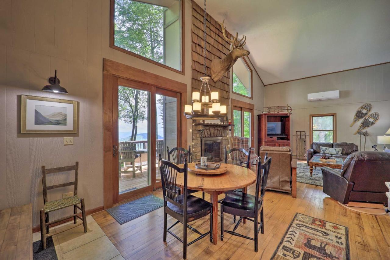 Beech Mountain Cabin Retreat With Hot Tub And Views! Luaran gambar