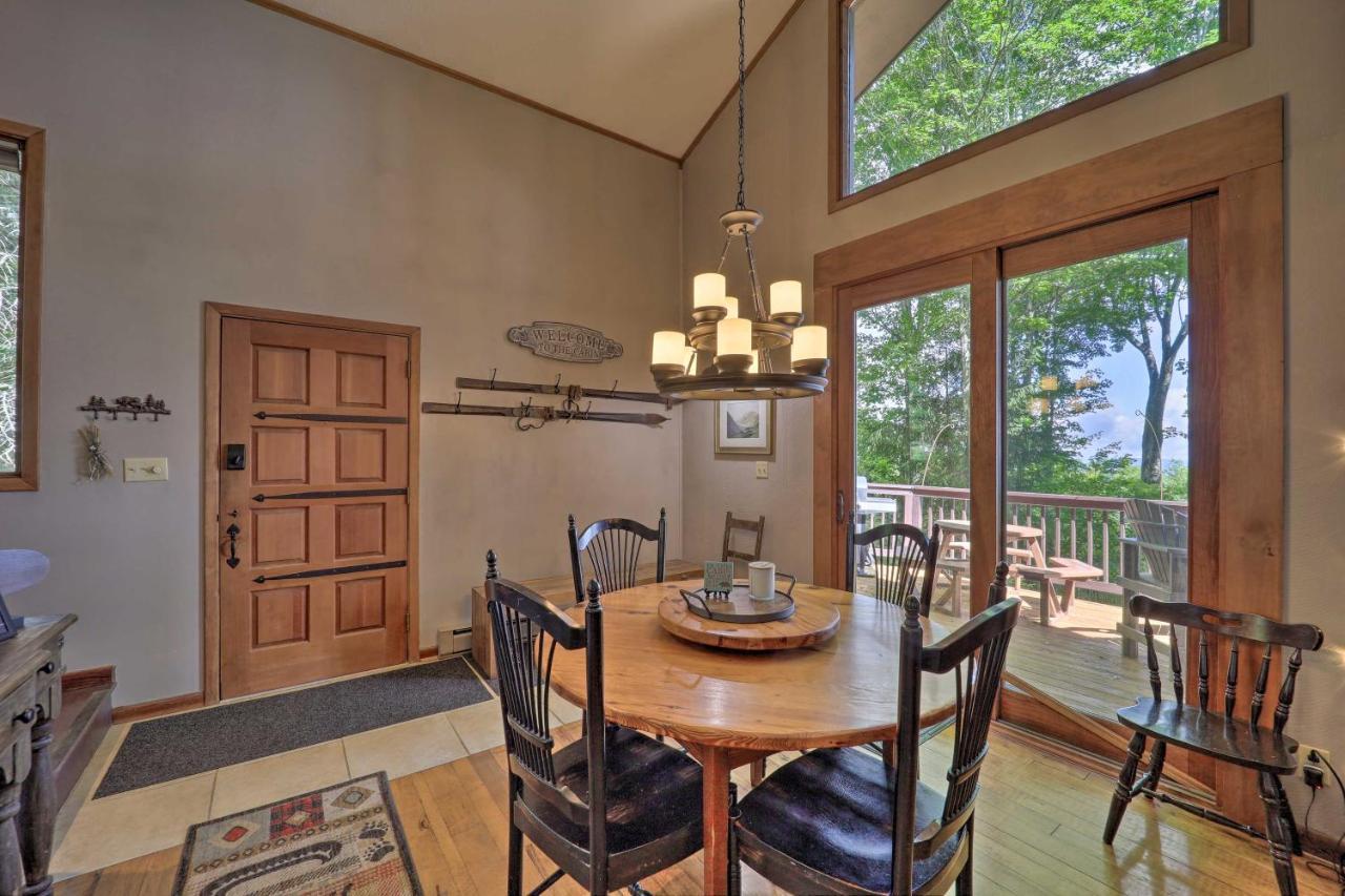 Beech Mountain Cabin Retreat With Hot Tub And Views! Luaran gambar