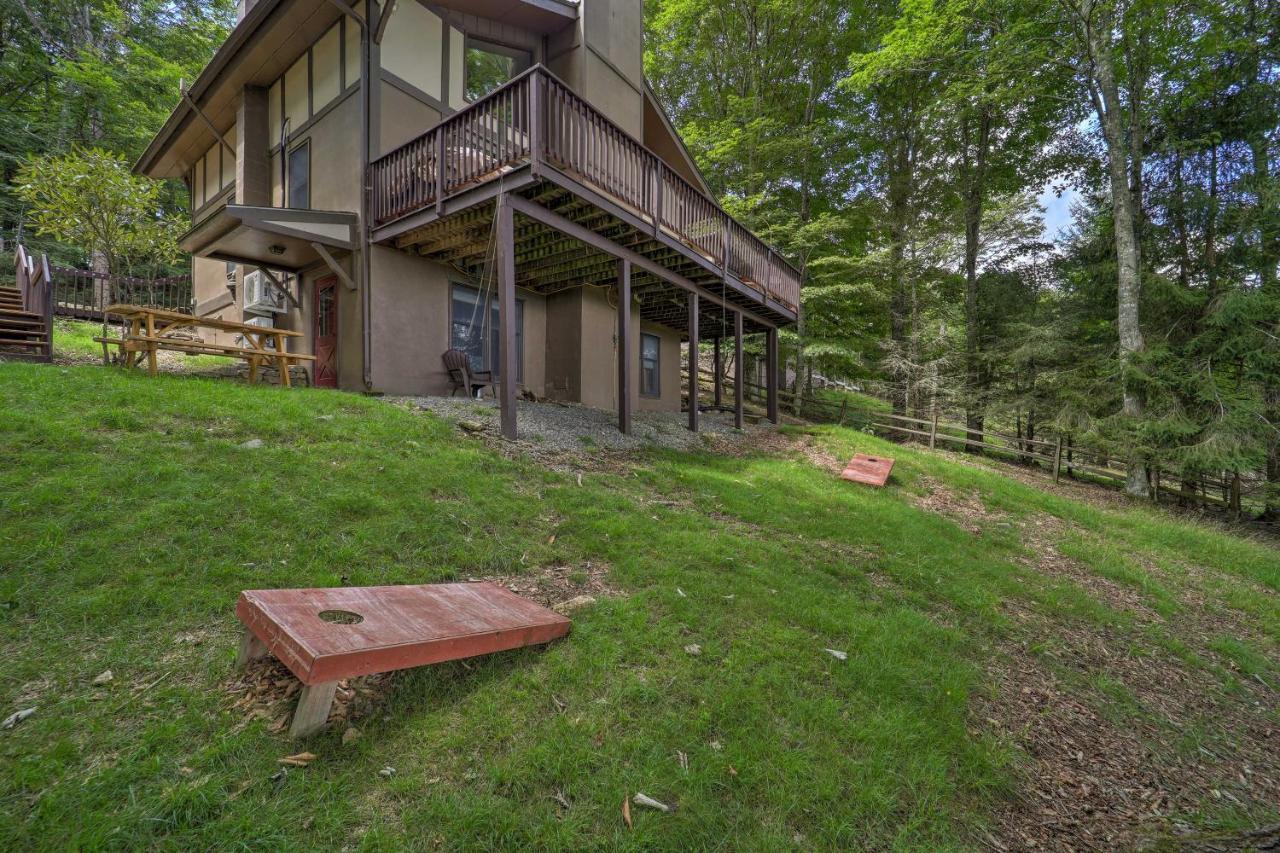 Beech Mountain Cabin Retreat With Hot Tub And Views! Luaran gambar