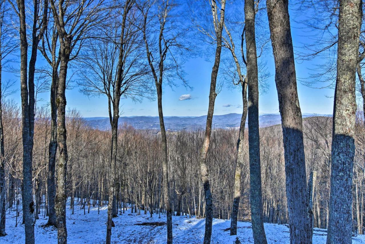 Beech Mountain Cabin Retreat With Hot Tub And Views! Luaran gambar